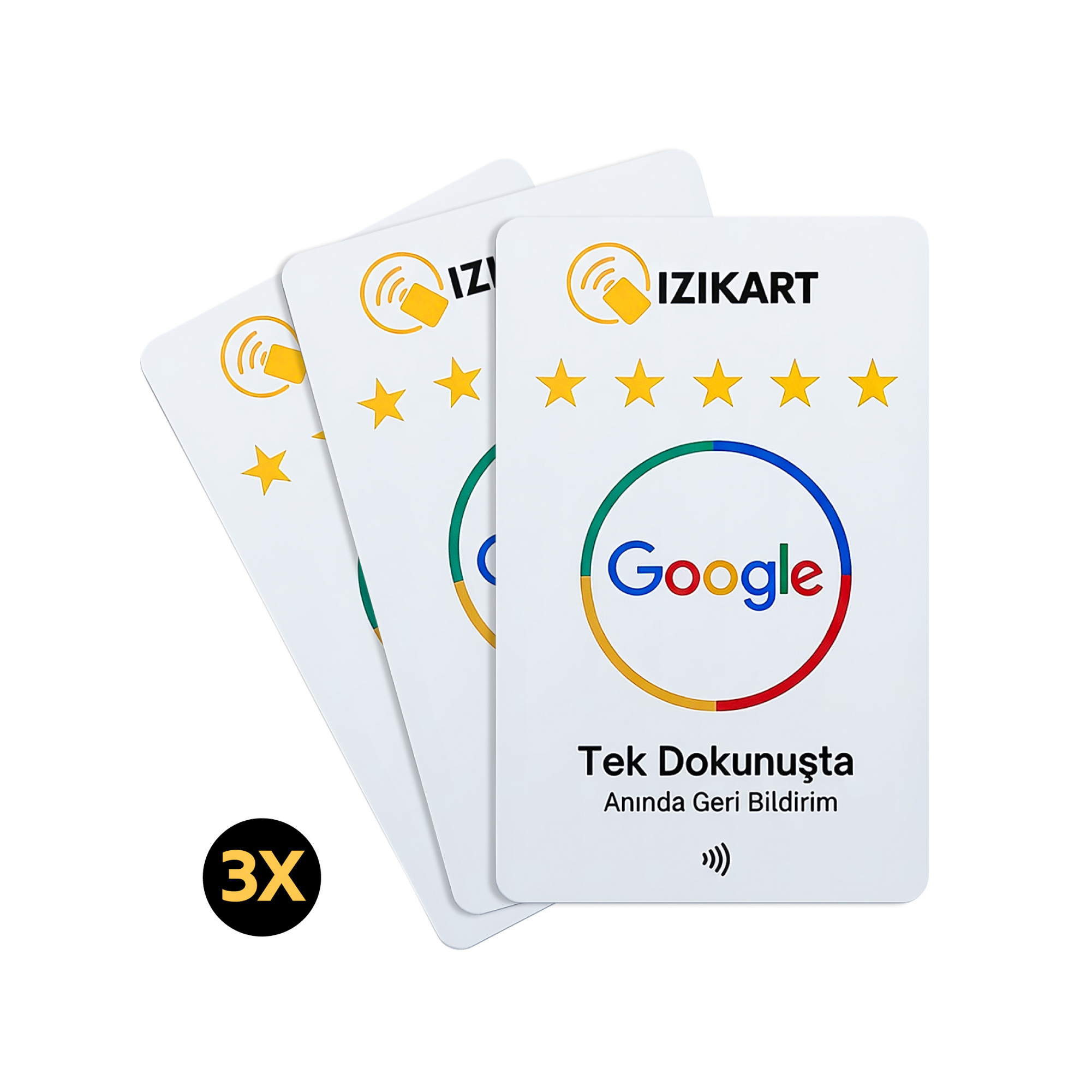 NFC Google yorum kartı – İziKart