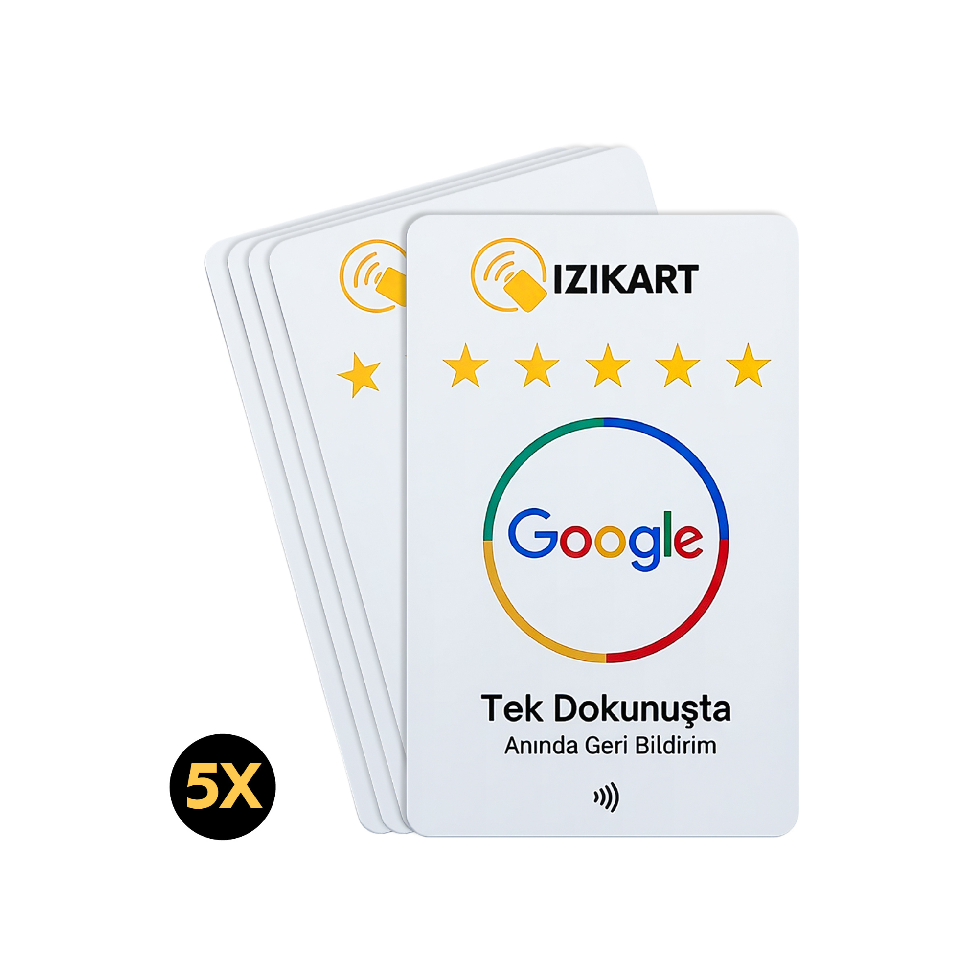 NFC Google yorum kartı – İziKart